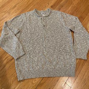 L.L. Bean Cotton Pullover Sweater- Sz Large